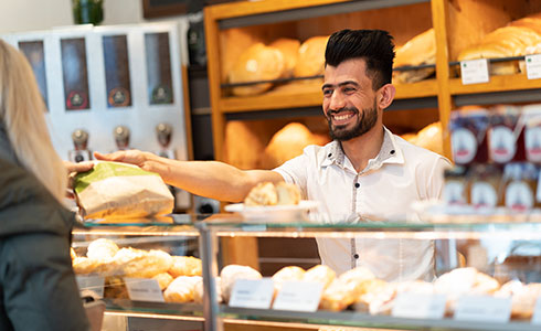 Laden und Verkauf in der Wörthstraße 